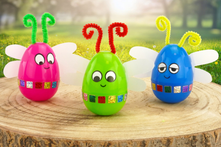 Colorful Fireflies - 2 - Animal Crafts: Our Creative Ideas for Children - 10doigts.com - Animal Crafts: Our Creative Ideas for Children – 10doigts.fr