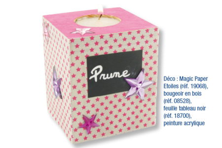 Small Star Candle Holder - 3 - DIY Home Decor Crafts - 10doigts.com - Handicrafts Home Decor DIY – 10doigts.fr