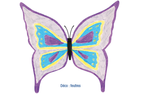 Butterfly Magnets - 6 Pieces - 2 - Paper Supports - 10doigts.com - Paper Supports – 10doigts.fr