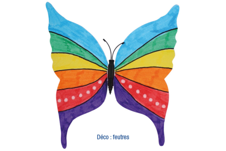 Butterfly Magnets - 6 Pieces - 3 - Paper Supports - 10doigts.com - Paper Supports – 10doigts.fr