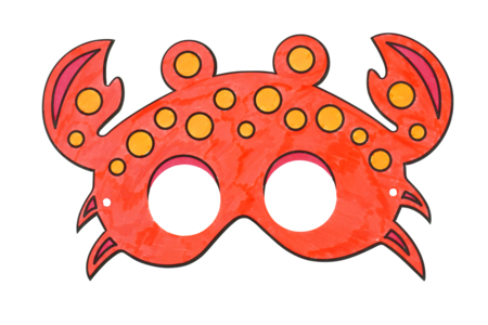 Marine Animal Masks - 4 Pieces - 5 - Coloring Masks - 10doigts.com - Coloring Masks – 10doigts.fr