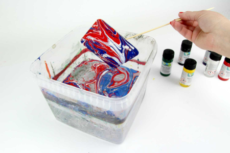 marbling baguette - Wooden Accessories – 10doigts.fr