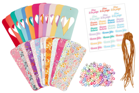 Poetic Bookmark Kit - 12 Pieces - 3 - Paper Craft Kits - 10doigts.com - Paper Craft Kits – 10doigts.fr