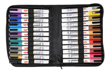 Acrylic Paint Markers - 24 Colors - 3 - Paint Markers - 10doigts.com - Paint Markers – 10doigts.fr