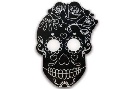 Calaveras Scratch Masks - 4 Pieces - 14 - Creative Masks for Kids - 10doigts.com - Creative Masks for Kids – 10doigts.fr