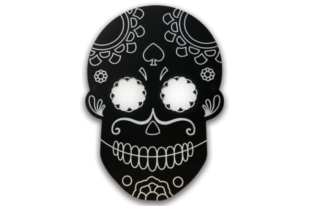 Calaveras Scratch Masks - 4 Pieces - 13 - Creative Masks for Kids - 10doigts.com - Creative Masks for Kids – 10doigts.fr