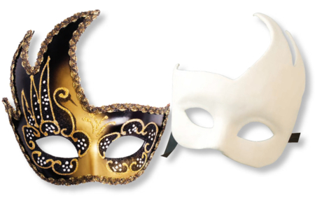 Máscara Veneciana - Máscaras carnaval – 10doigts.fr