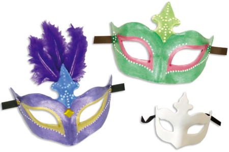 Venetian Mask "Crown" - 5 - Carnival Masks - 10doigts.com - Carnival Masks – 10doigts.fr