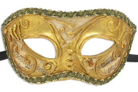 Masque vénitien doré - Creative Masks for Kids – 10doigts.fr