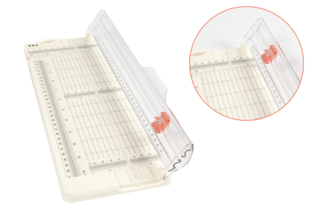 Graduated Trimmer 35 cm - 1 - Cutters, Trimmers - 10doigts.com - Cutters, Trimmers – 10doigts.fr