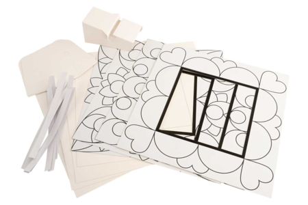 kit de material para enmarcar - Marcos de fotos a decorar – 10doigts.fr