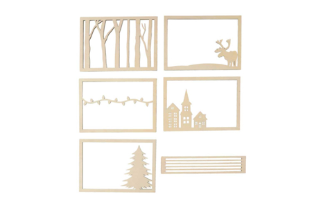 3D Village Christmas Scene to Assemble - 5 - Christmas Villages and Nativity Scenes to Create - 10doigts.com - Christmas Villages and Nativity Scenes to Create – 10doigts.fr