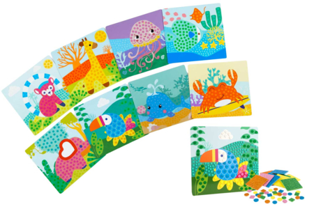 maxi pack tableaux gommettes - Kits creativos gomets – 10doigts.fr