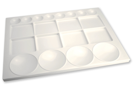 Paleta de plástico Maxi 33 x 25 cm - Paletas y organizadores – 10doigts.fr