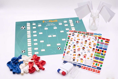 Méga Pack Coupe du Monde de football - Fun Kits – 10doigts.fr