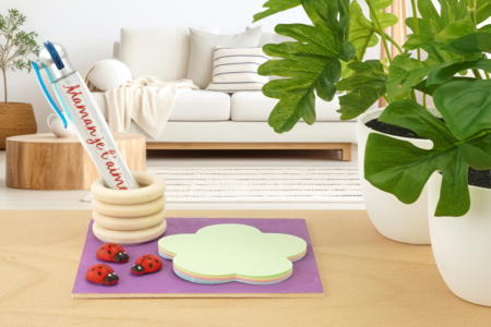 Personalized Memo and Pen - 2 - Mother's Day Crafts - 10doigts.com - Mother's Day Crafts – 10doigts.fr