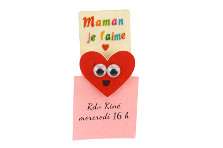 mémo fête des mères idée cadeau DIY - Mother's Day Crafts – 10doigts.fr