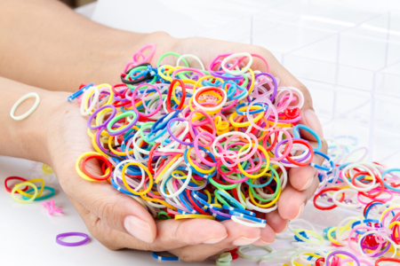 min elásticos colored - Pulseras de hilos elásticos – 10doigts.fr