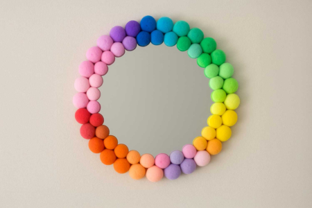 Round Mirrors 12 cm - 3 Pieces - 2 - Decorative Mirrors - 10doigts.com - Decorative Mirrors – 10doigts.fr