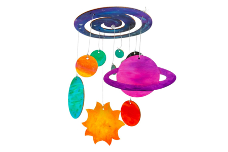 móvil planetas - Suspensiones decorativas de madera – 10doigts.fr