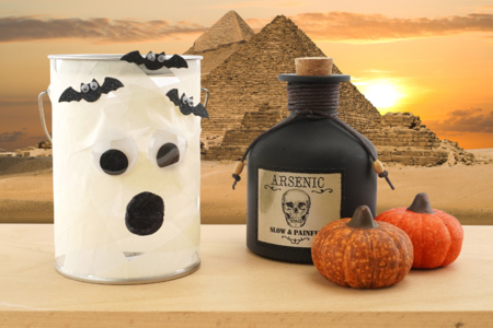 momia DIY halloween niños - !! Viejitos tutoriales a eliminar !! – 10doigts.fr