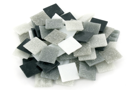 mosaico gris - Mosaicos de vidrio – 10doigts.fr