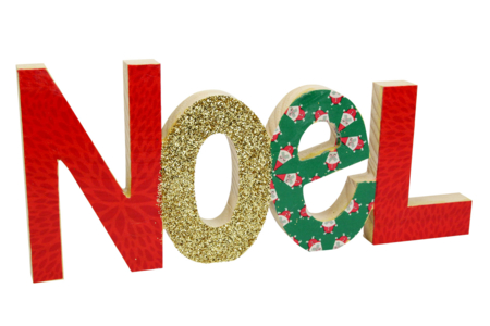 palabra navidad decopatch - Papel DECOPATCH – 10doigts.fr