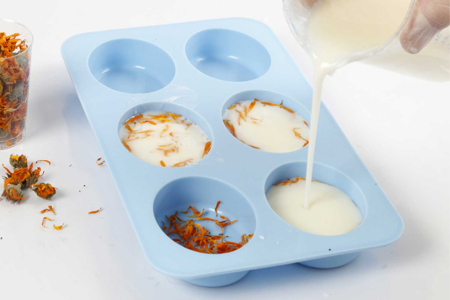 Silicone Mold - 6 Oval Shapes - 3 - Soap Molds and Accessories - 10doigts.com - Soap Molds and Accessories – 10doigts.fr