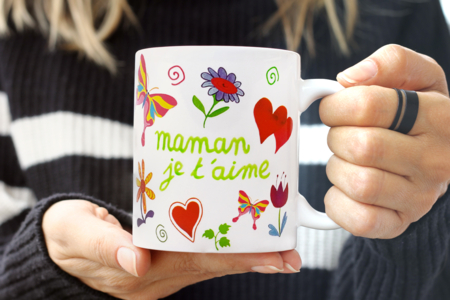 Personalized Mug - 2 - Craft Activities for Teachers, ATSEM, AESH, Nannies... - 10doigts.com - Craft Activities for Teachers, ATSEM, AESH, Nannies... – 10doigts.fr