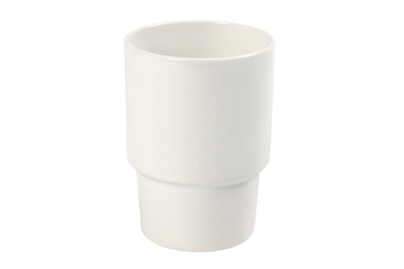 taza de porcelana recta - Soportes de cerámica para decorar – 10doigts.fr