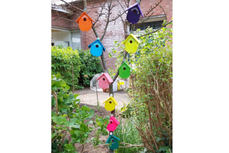 nidos de colores creación cliente - Nidos, comederos de madera – 10doigts.fr