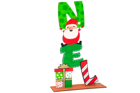 navidad sobre base de madera - Decoraciones de Navidad de madera – 10doigts.fr
