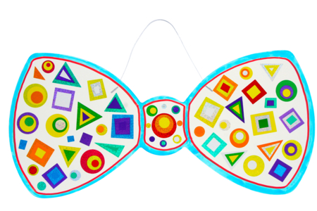 Giant Clown Bow Ties to Decorate - 6 Pieces - 2 - Carnival Creative Kits - Arts and Crafts Activities for Carnival - 10doigts.com - Carnival Creative Kits - Arts and Crafts Activities for Carnival – 10doigts.fr