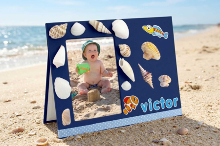White Cardboard Photo Frame for Display - Cardboard Frames – 10doigts.fr