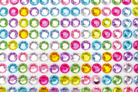 Adhesive Rhinestones Strips Ø 6 mm - 504 Pieces - 2 - Rhinestones - 10doigts.com - Rhinestones – 10doigts.fr