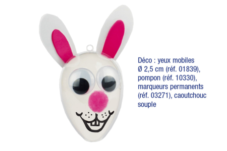 Transparent Plastic Egg - 4 - Transparent Plastic - 10doigts.com - Transparent Plastic – 10doigts.fr