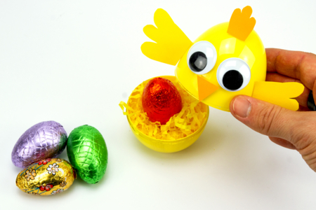 Transparent Surprise Eggs - 5 Pieces - 5 - Creative Easter Eggs - 10doigts.com - Creative Easter Eggs – 10doigts.fr
