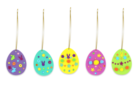 Easter Egg Suspension Kit - 90 pcs - 2 - Easter Craft Kits - 10doigts.com - Easter Craft Kits – 10doigts.fr