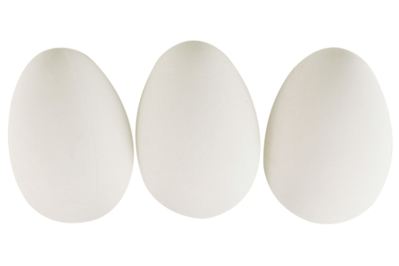 Huevos de plástico 4x3 cm - 12 unidads - Huevos de Pascua creativo – 10doigts.fr
