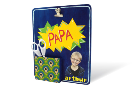 organizador de escritorio regalo día del padre - Manualidades día del padre – 10doigts.fr
