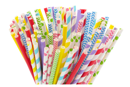 popotes de cartón para cumpleaños de colores y motivos variados - Vajilla desechable y reutilizable – 10doigts.fr