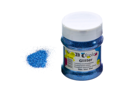 purpurina biodegradable azul - Purpurina – 10doigts.fr