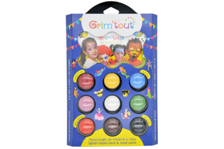 Carnival Makeup Palette - 9 Colors - 10 - Creative Makeup for Kids - 10doigts.com - Creative Makeup for Kids – 10doigts.fr