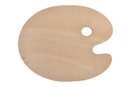 Paleta de pintura de madera - Paletas y organizadores – 10doigts.fr