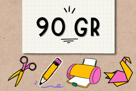rafia de papel 90 gr - Papel de dibujo – 10doigts.fr