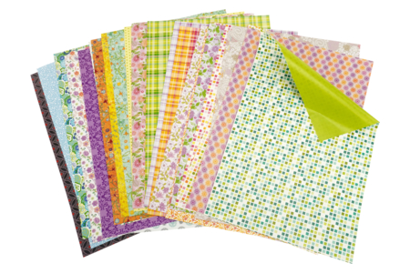 papel de patrón a doble cara - Papeles con motivos – 10doigts.fr
