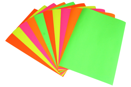 Poster Paper 60 x 80 cm - 10 Neon Sheets - 0 - Poster Paper - 10doigts.com - Poster Paper – 10doigts.fr