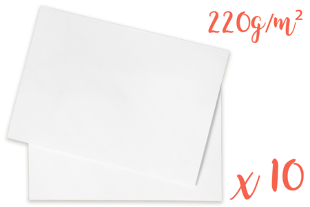 papel blanco - Paquetes de papel – 10doigts.fr