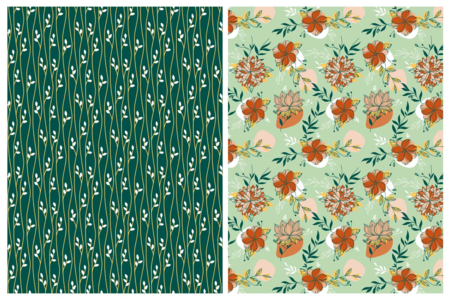 papier decopatch flores y foil - Papel DECOPATCH – 10doigts.fr
