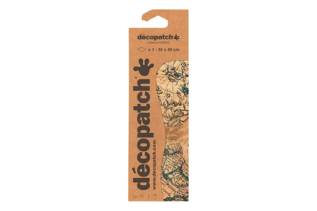 Decopatch Paper World Map - 3 Sheets No. 767 - 2 - Decoupage Papers - 10doigts.com - Decoupage Papers – 10doigts.fr